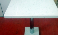 Çimstone Mirat Modeli Masa Tablası. Krom Ayaklı Çimstone Yemek Masası.