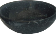 ALT-14 Siyah Mermer Banyo Tezgah Lavabosu / (Ölçüler : 42*15 cm)